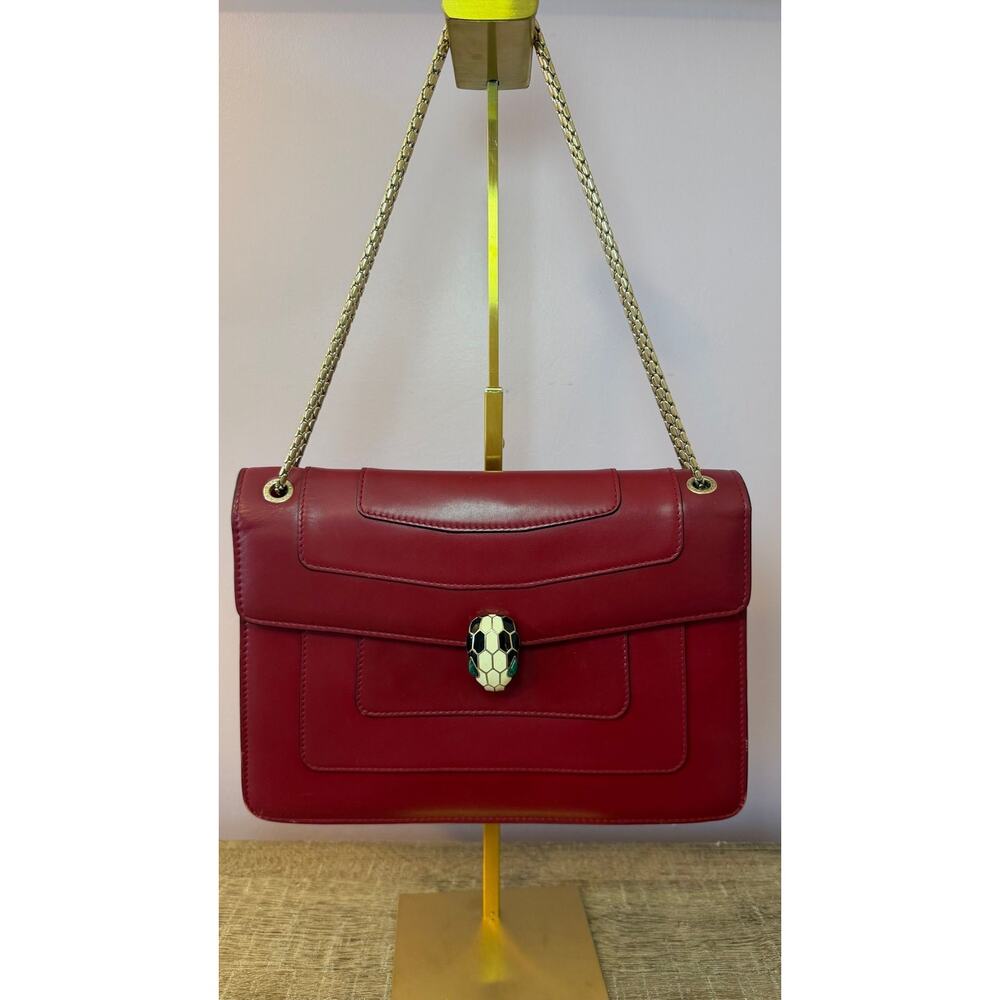 ❤️SOLD❤️ Bvlgari red medium bag